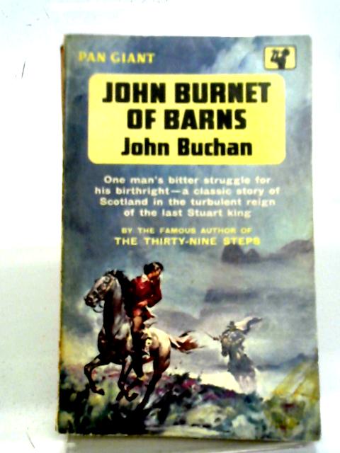 John Burnet of Barns von John Buchan