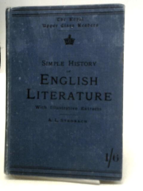 Simple History of English Literature par A. L. Stronach