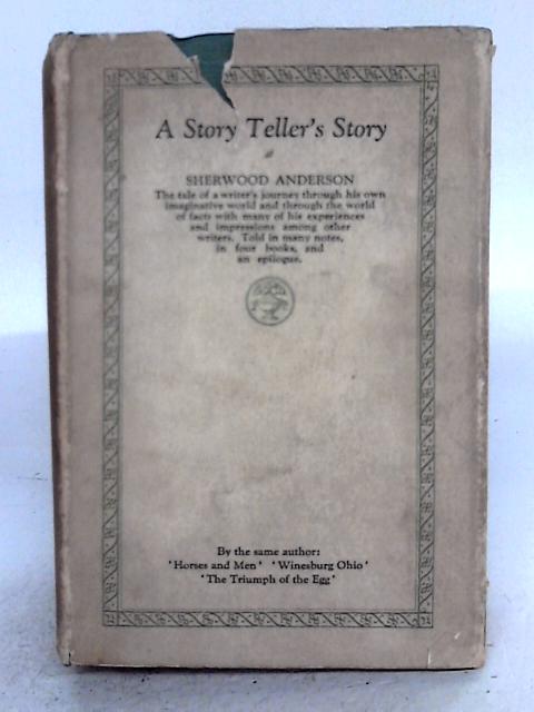 A Story Teller's Story By Sherwood Anderson