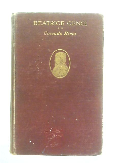 Beatrice Cenci Volume II By Corrado Ricci Used 1636038920MEP