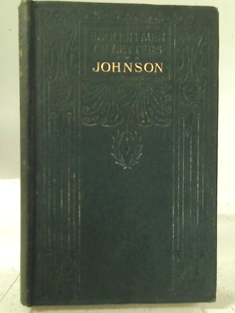 Samuel Johnson (English men of letters) By Leslie Stephen