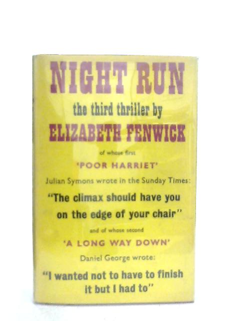 A Night Run By Elizabeth Fenwick