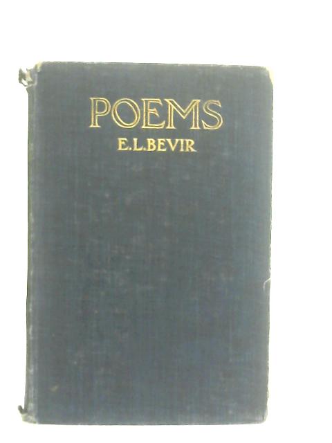 Poems By Edward Lawrence Bevir
