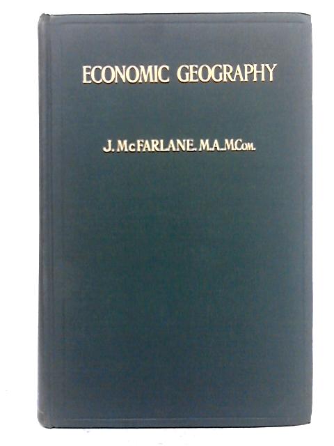 Economic Geography By John McFarlane