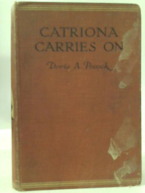 Catriona Carries On By Doris A. Pocock