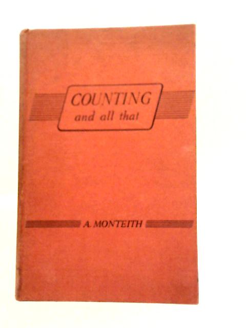 Counting and All That By A. Monteith