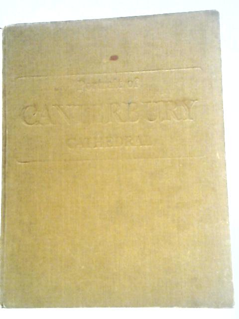 Portrait of Canterbury Cathedral. The English Cathedrals. By G. H. Cook