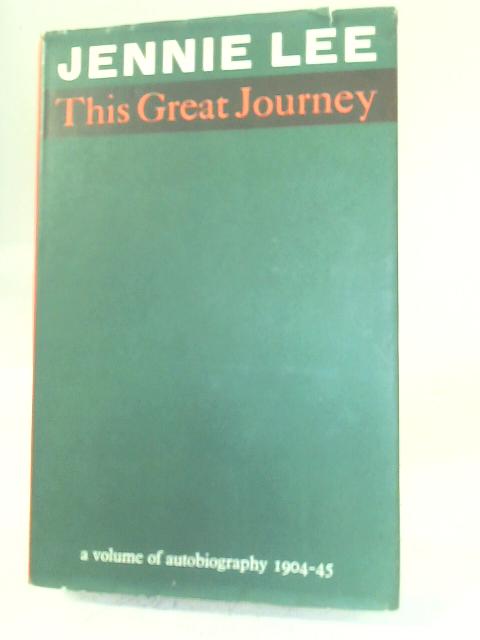 This Great Journey By Lee Jennie