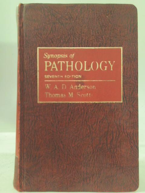 Synopsis of Pathology von W. Anderson