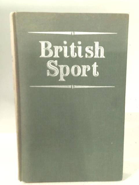 British Sport By Hedley Trembath (ed.)