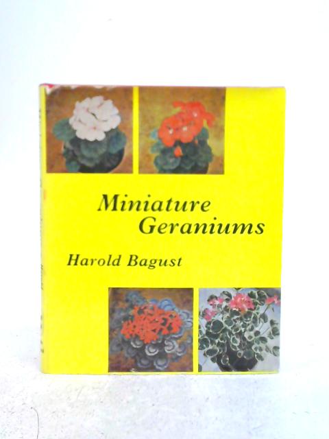 Miniature Geraniums By Harold Bagust