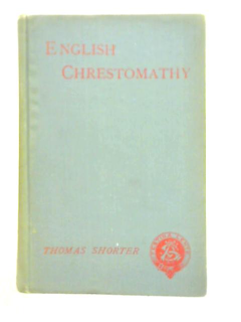 A Book Of English Prose By Thomas Shorter