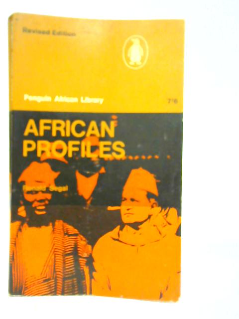 African Profiles von Ronald Segal