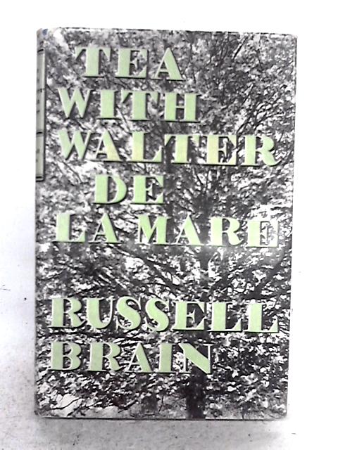 Tea With Walter De La Mare By Russell Bain