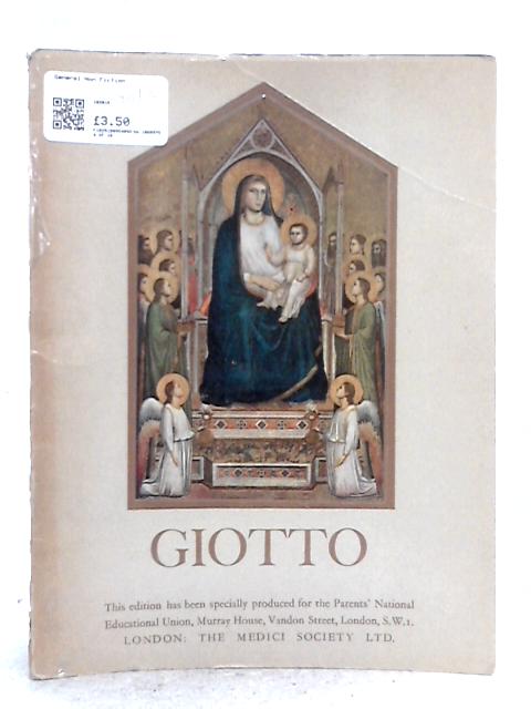 Giotto; Florentine School By Douglas Hall