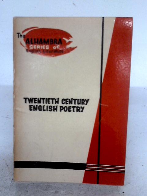 Twentieth Century English Poetry By Various s