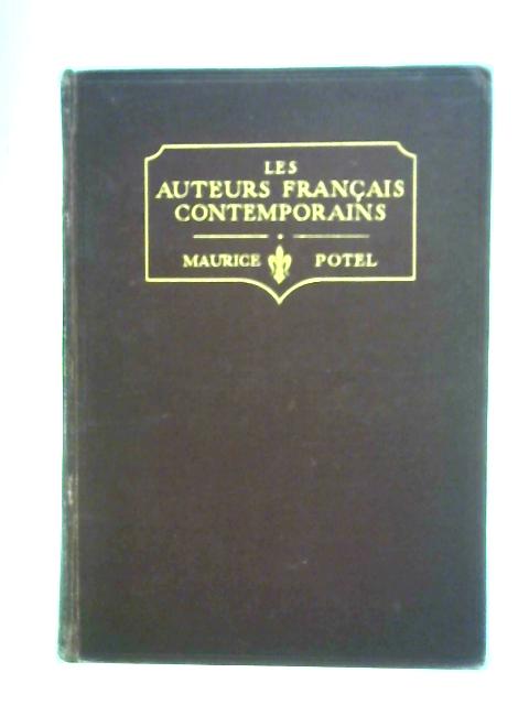 Les Auteurs Francais Contemporains By Madame Maurice Potel