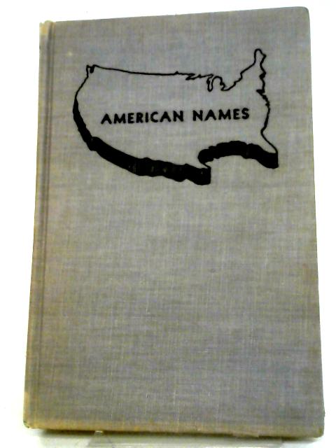 American Names par Henery Gannett