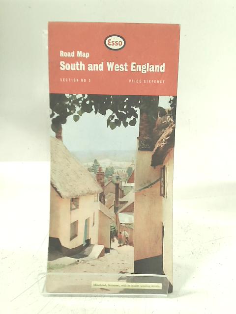 Road Map: South and West England: Section No. 3 von Esso