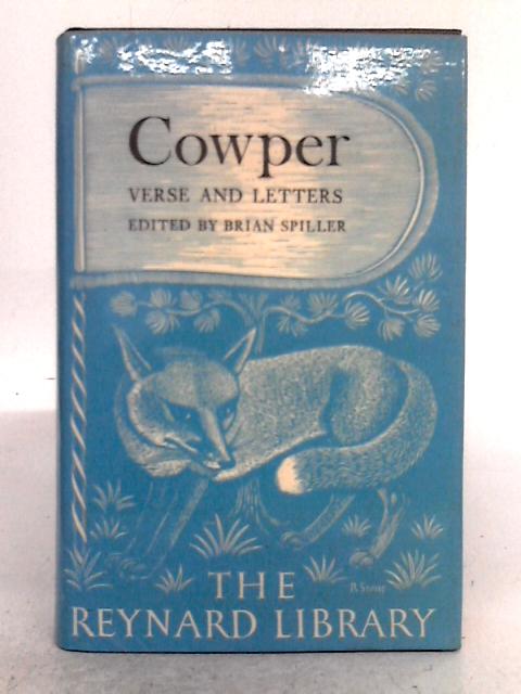 Verse and Letter By Cowper