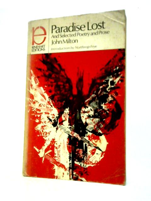 Paradise Lost, and Selected Poetry and Prose (Rinehart Editions, 35) par John Milton