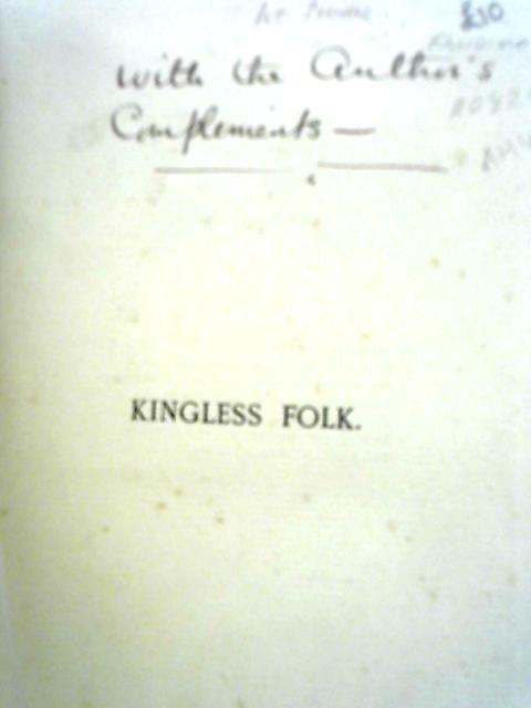 Kingless Folk By John Adams