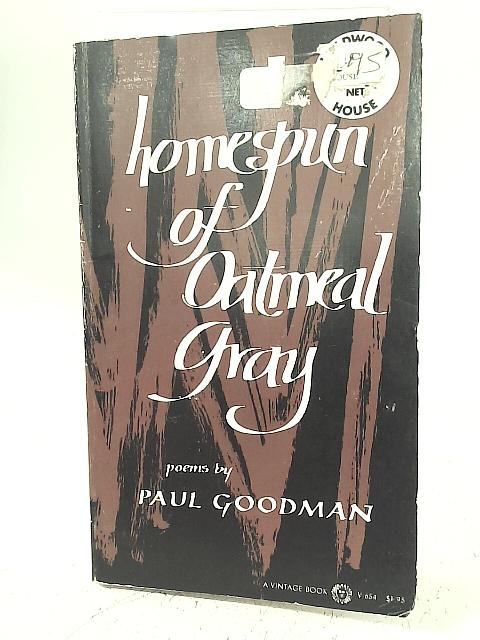 Homespun of Oatmeal Gray By Paul Goodman