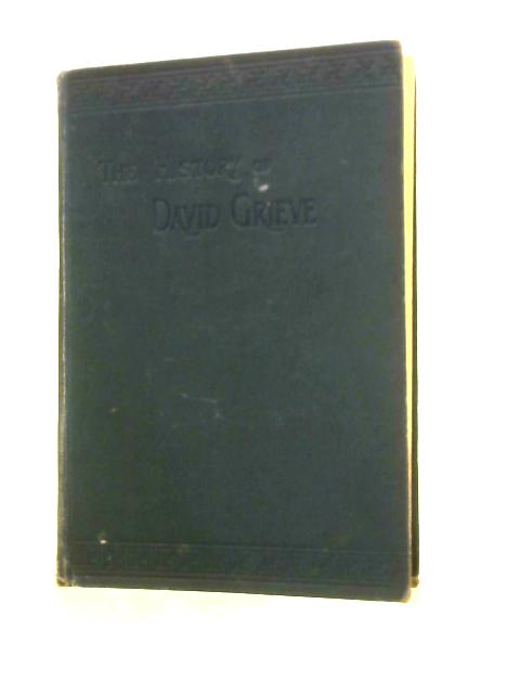 The History of David Grieve By Mrs. Humphry Ward