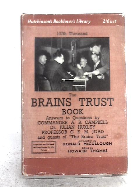 The Brains Trust Book By Various s