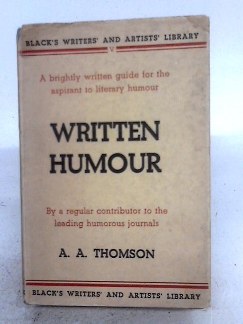 Written Humour By A. A Thomson