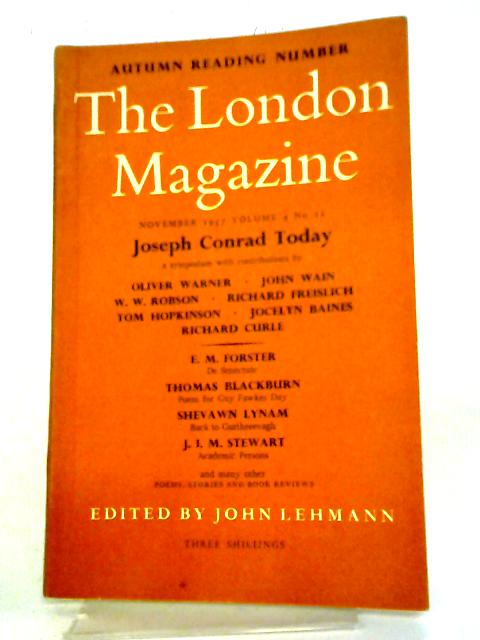 The London Magazine, November 1957, Volume 4 No 11 - Autumn Reading Number par Various