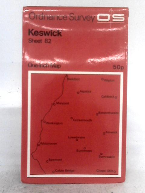 Ordnance Survey One-Inch Map; Keswick, Sheet 82 By Ordnance Survey