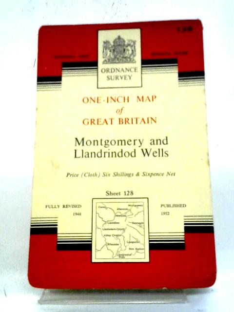 One-Inch Map of Great Britain: Montgomery and Llandrindod Wells von Ordnance Survey