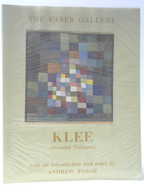 Klee (Second Volume) By Andrew Forge