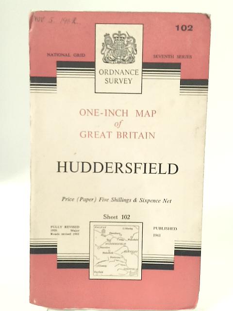 One Inch Map Of Huddersfield [Sheet 102] By None Stated