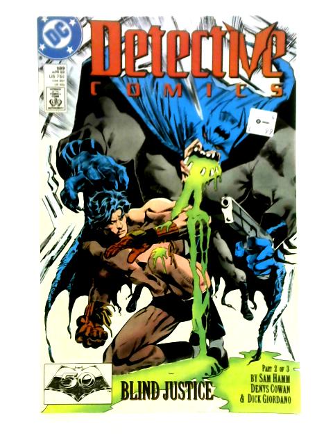 Detective Comics No. 599: Blind Justice Part 2 of 3 By Sam Hamm, Denys Cowan and Dick Giordano