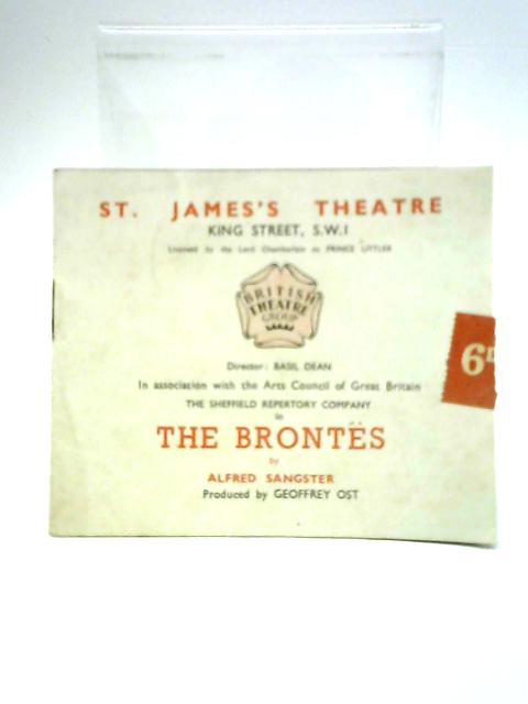 'The Brontes' Programme, St James Theatre By Unstated