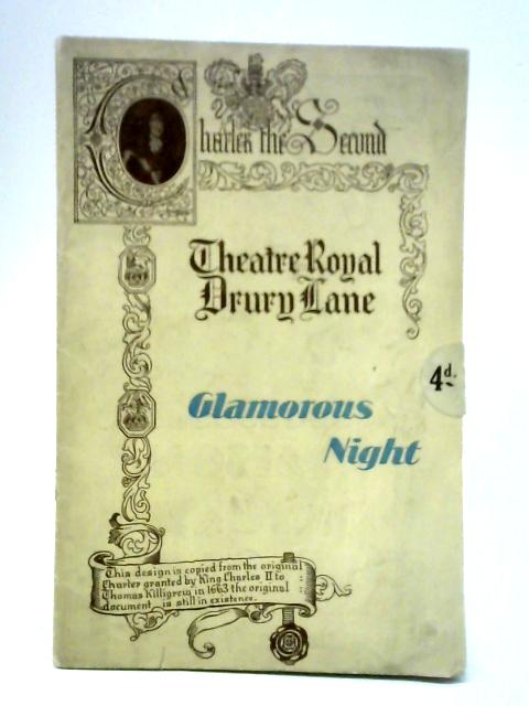 Glamorous Night Theatre Royal Programme By Unstated
