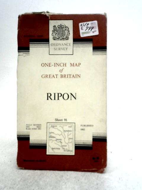 One-inch Map of Great Britain: Rippon Sheet 91