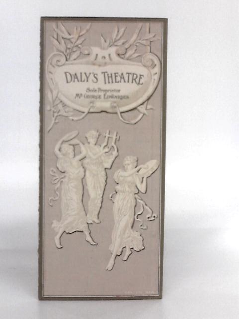 'A Greek Slave' Programme, Daly's Theatre By Daly's Theatre