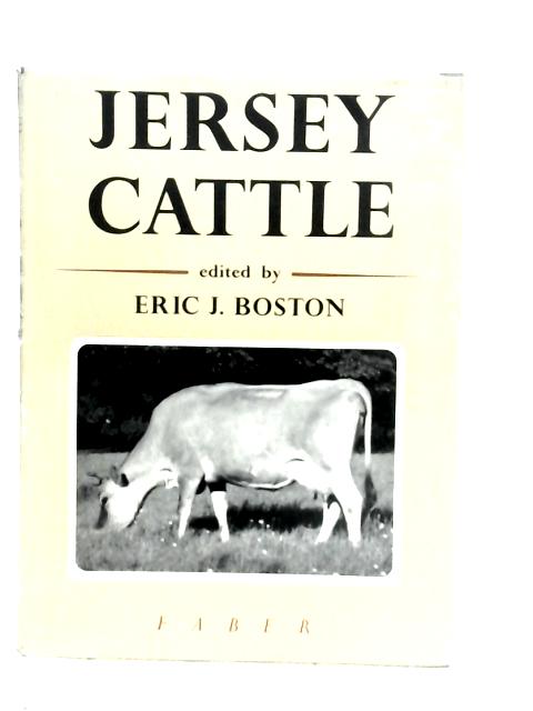 Jersey Cattle By Eric J.Boston (Edt)