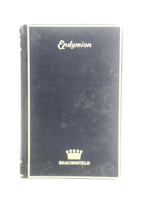 Endymion By Benjamin Disraeli