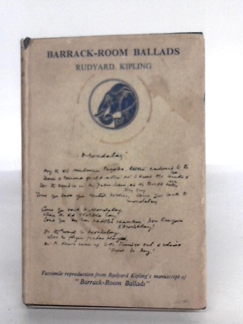 Barrack-Room Ballads and Other Verses By Rudyard Kipling