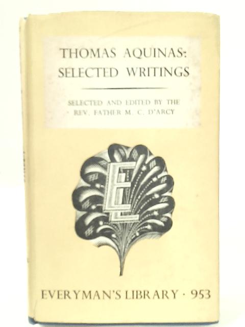Selected Writings By Aquinas