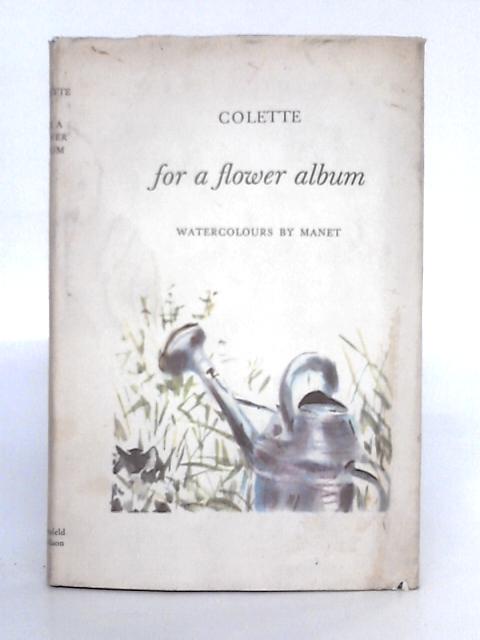 For a Flower Album By Colette