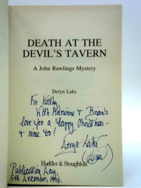Death at the Devil's Tavern By Deryn Lake