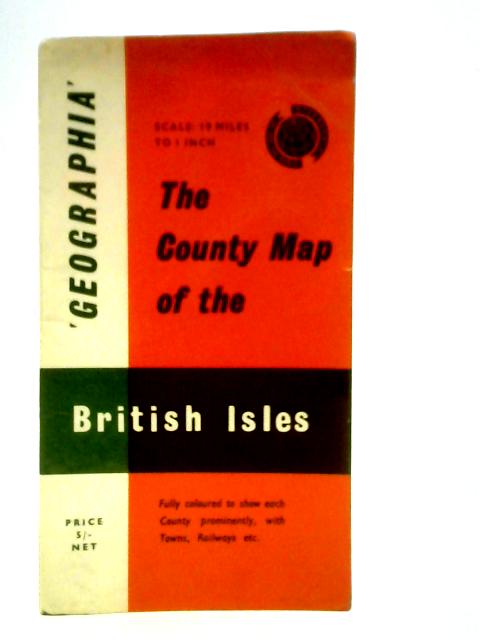 The County Map of the British Isles By Unstated