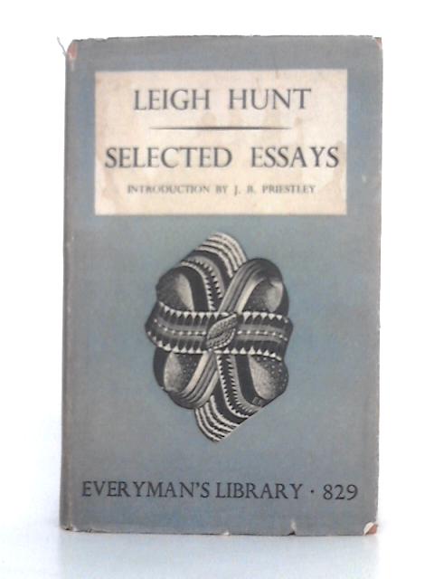 Selected Essays By Leigh Hunt