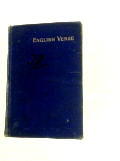 English Verse By E.W.Howson (Ed.)
