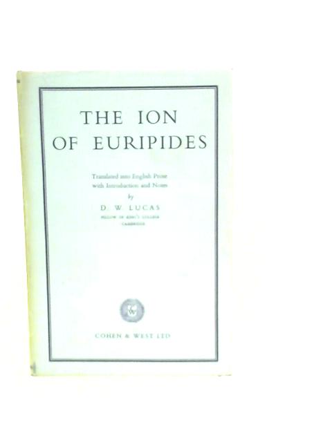 The Ion of Euripides By Euripides